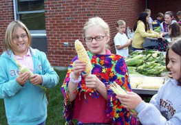 The sweet taste of Maine sweet corn!